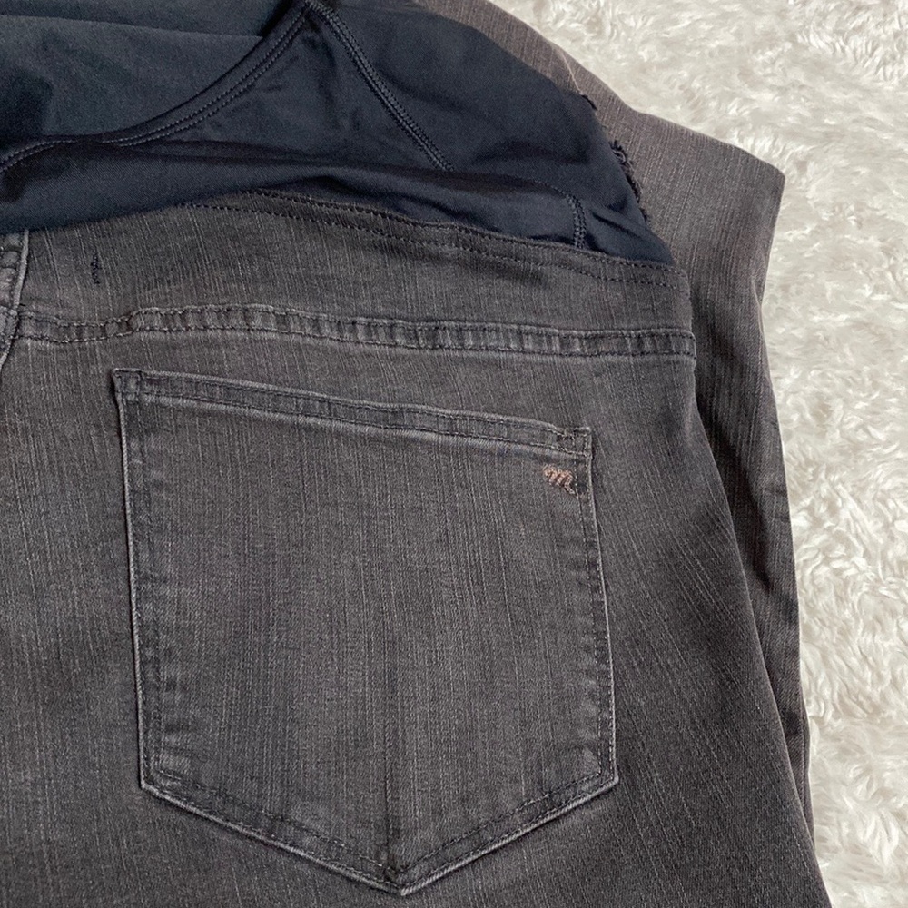 Madewell Maternity Over The Belly Skinny Jeans - Picture 12 of 15